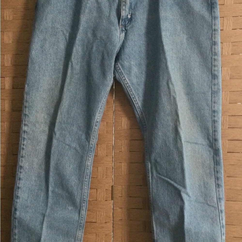 Wrangler Blue Straight Jeans Classic Denim
40x30